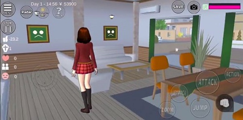 校园女生模拟器最新版有新衣服中文2021安卓下载